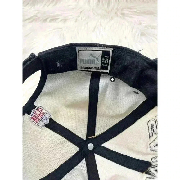 NFL New Orleans Saints ProLine Puma Authentic Ombre Adjustable Hat Cap Metallic - Picture 8 of 8